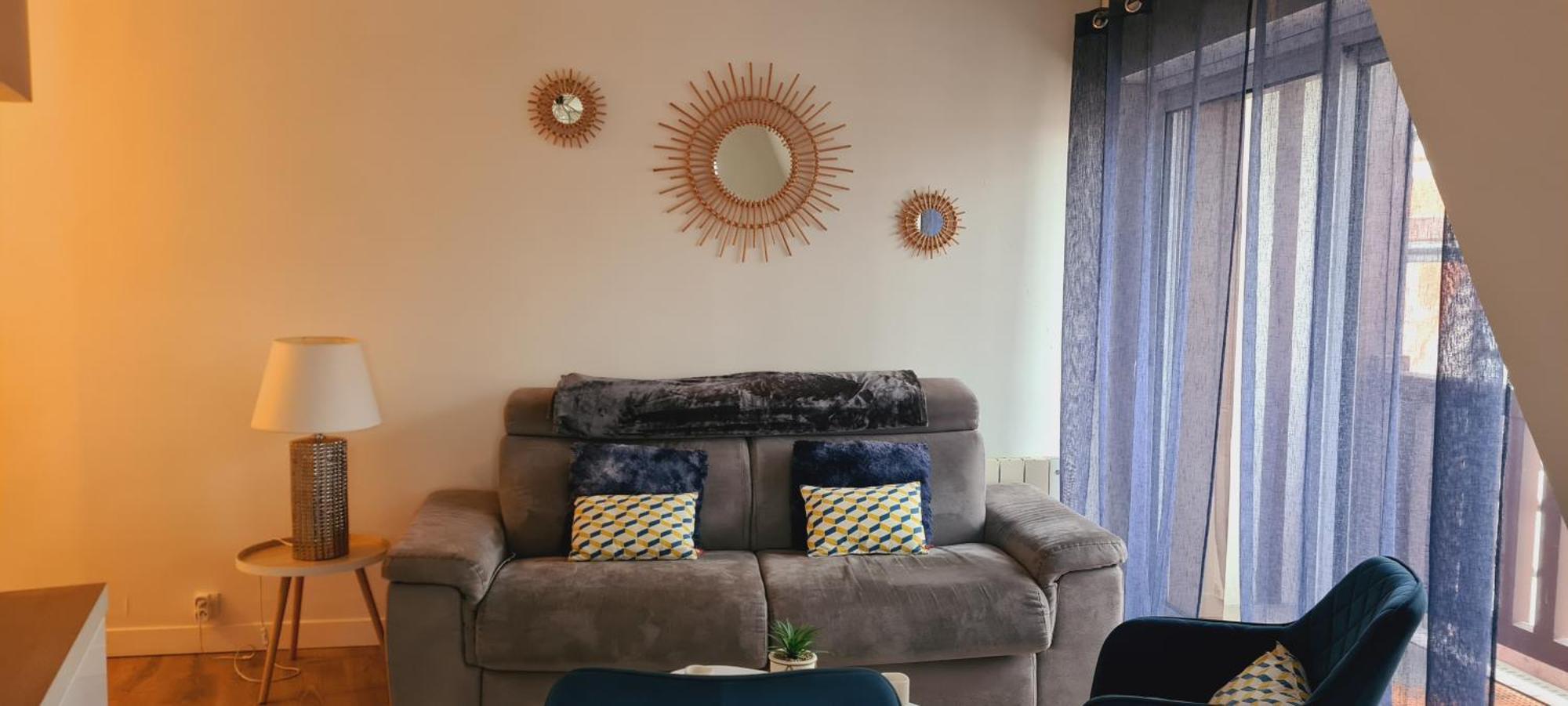 Duplex Au Coeur De Deauville Avec Vue Imprenable Et Parking Prive Екстериор снимка
